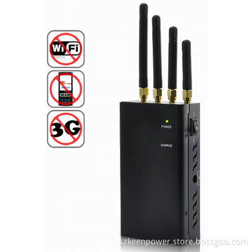 High Power Portable Signal Jammer for WiFi 3G and 2g Mobile Phone (SJ 8038)